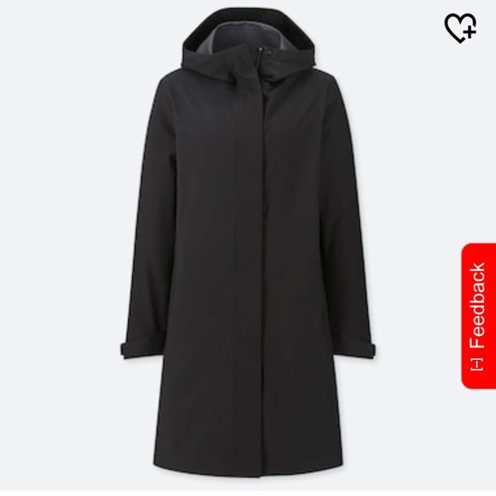 New! Uniqlo Blocktech Raincoat